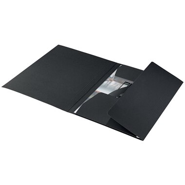 LEITZ Juris Portefeuille Recycle A4 3906-00-95 noir, carton