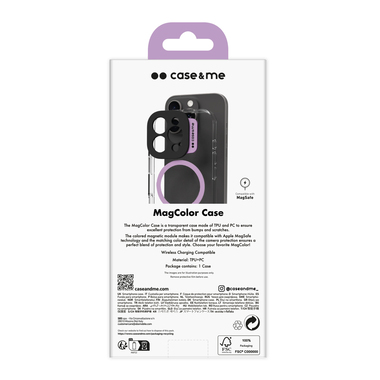 Hülle kompatibel mit MagSafe für iPhone 16 Pro Max | case&me