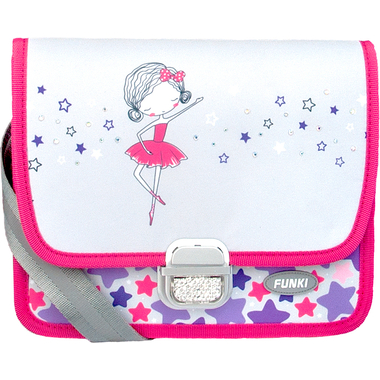 FUNKI Borsa scuola materna Ballerina 6020.023 rosa 265x200x70mm