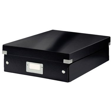 LEITZ Click&Store WOW Org.box M 60580095 schwarz 281x100x370mm