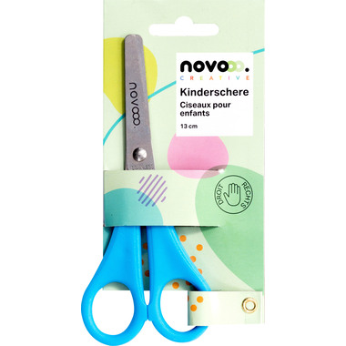 NOVOOO Kinderschere 13cm E-120591 MTH für Rechtshänder assortiert