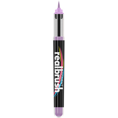 KARIN Real Brush Pen 0.4mm 33Z2562 Pigment, lilas rouge pastel