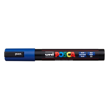 UNI-BALL Posca Marker 1,8-2,5mm PC-5M BLUE blau, Rundspitze