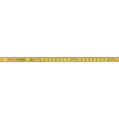 NEUTRAL Taschenmeter 1m 1601 G gelb