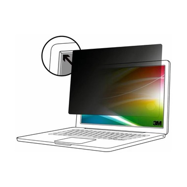 3M Screen Protector Bright Screen Privacy Filter 12.5" / 16:9