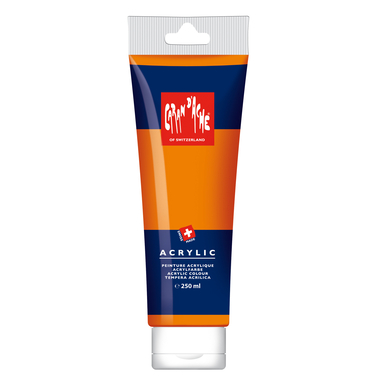 CARAN D'ACHE Acrylfarbe 250ml 2810.050 orange