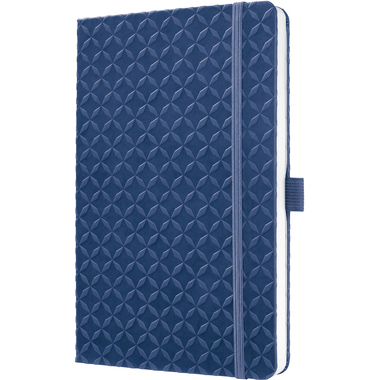 JOLIE Taccuino HC indigo blue JN101 rigato, 174 p.,135x203x16mm