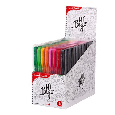 UNI-BALL Roller Signo RT1 0.4mm UMN155N07 8 Farben