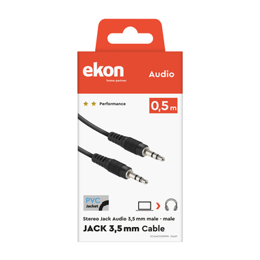 Audiokabel Klinke 3,5 mm Stecker-Stecker | Ekon
