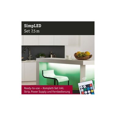 Paulmann Ruban à LED SimpLED RGB, 7.5 m Rouleau