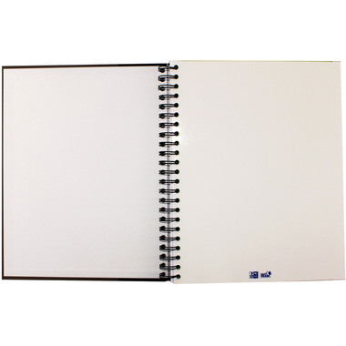 OXFORD European Book, Whiteboard A4+ 400132983 rigato, marrone 120 fogli