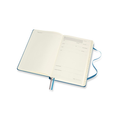 MOLESKINE Themen Notizbuch 21,4x13,2cm 620244 stahblau, 400 Seiten