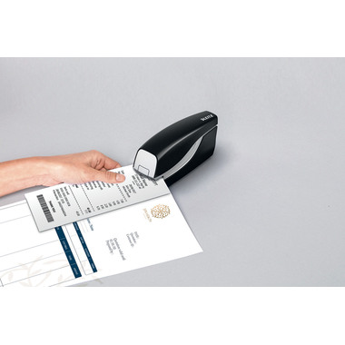 LEITZ Agrafeuse electron. NeXXt 5566 5566-10-95 noir 10 feuilles