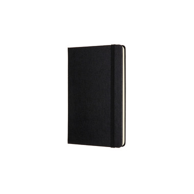 MOLESKINE Notizbuch Medium 18,2x11,8cm 626604 blanko, schwarz, 208 Seiten