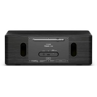 Pure DAB+ Radio Classic C-D6i Schwarz/Esche Schwarz