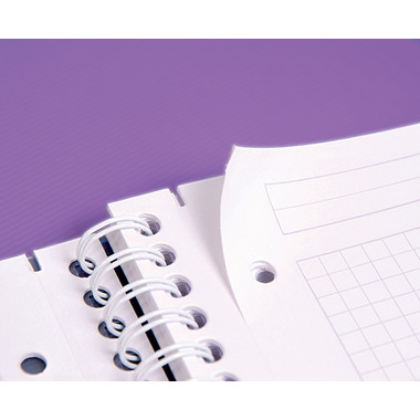 CLAIREFONTAINE LINICOLOR Quaderno A5+ 329755 5mm 90 fogli