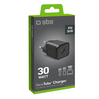 Wall charger 1x type-C 30W
