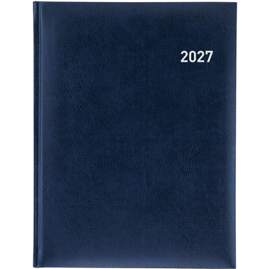 BIELLA Geschäftsagenda Orario 2027 809301050027U 1W/2S blau ML 17.8x23.5cm