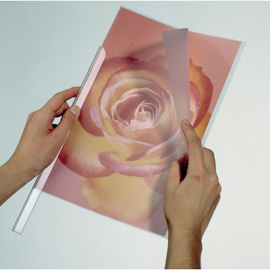 DURABLE Dossier Rails serrage A4 291919 transparent 50 pcs.