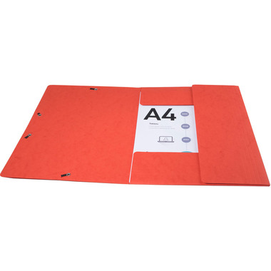 EXACOMPTA Classeur à élastique A4 55755E rouge 3 volets