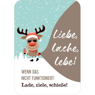 ARS EDITION Calenda. Avvento 7.2x10.5cm 136214 24 carte per sfogarsi