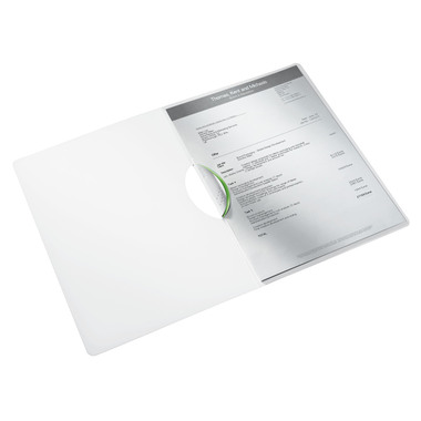 LEITZ Fermeture à pince WOW A4 41850054 vert 30 flls.