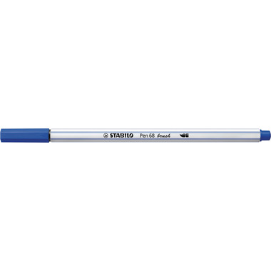 STABILO Penna Fibra 68 brush 568/32 marine