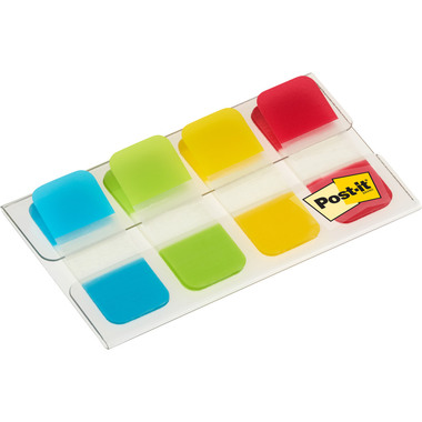 POST-IT Index Strong schmal 16x38mm 676-ALYR 4-farbig 4x10 Stück