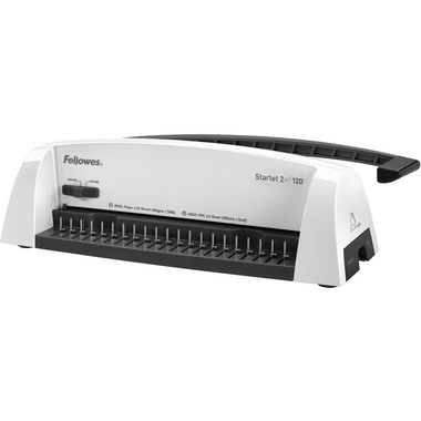 FELLOWES Plastikbindegerät Starlet 2 A4 5227901 schwarz/weiss