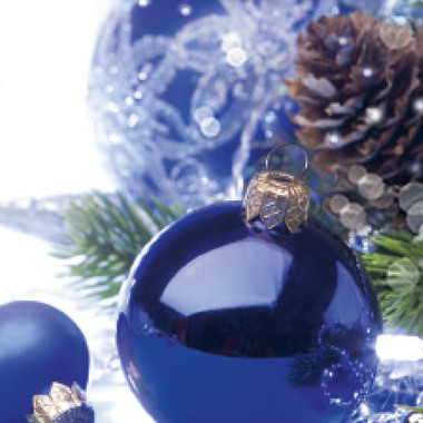 SIGEL Designpapier A4 DP034/W Weihnachtskugeln 90g 100 Blatt