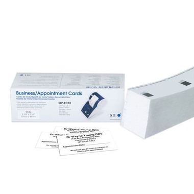 SEIKO Cartes de visite 57x89mm SLP-FCS2 blanc, 170g 600 pcs.