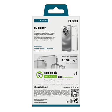 TPU cover for Xiaomi Redmi 14C | SBS