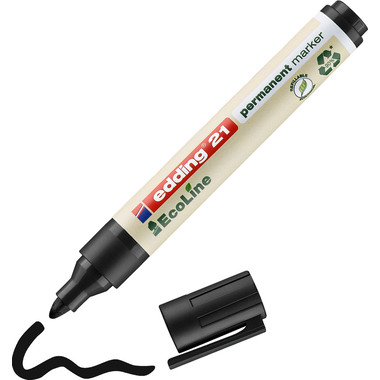 EDDING Permanent Marker 21 1.5-3mm 21-1 nero