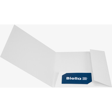 BIELLA Präsentationsmappe Pearl#5 A4 18640303U transp.Sichttasche 20 Blatt