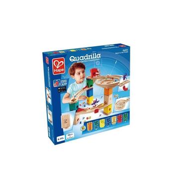 Hape Marble Run Quadrilla Super Spiral Castle & Final Sprint