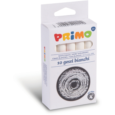 PRIMO Chesso, rotondo 011GB10R bianco, rotondo 10 pezzi