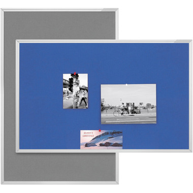 MAGNETOPLAN Design-Pinnboard SP 1412003 blau, Filz 1200x900mm