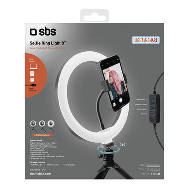 Anello LED con treppiede | SBS