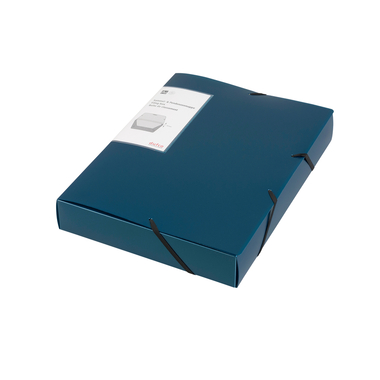 DUFCO Document File A4 51500.03665 bleu metallic 5cm