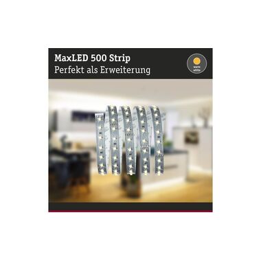 Paulmann LED-Stripe MaxLED 500 2700 K, 1 m Verlängerung