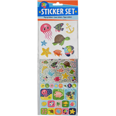 ROOST Kit de stickers ST671 6 pièces assortis