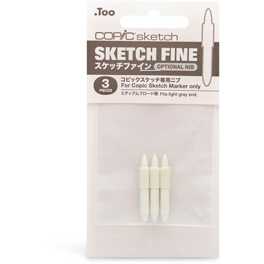 COPIC Ersatzspitze Sketch 21075F Fine, 3 Stück