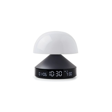 Lexon Light Alarm Clock Mina Sunrise Anthracite