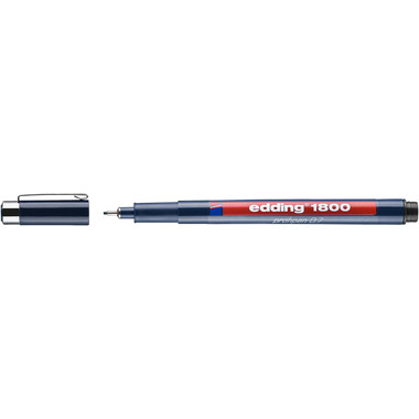 EDDING Profipen 1800 0.70mm 1800-1-07 nero