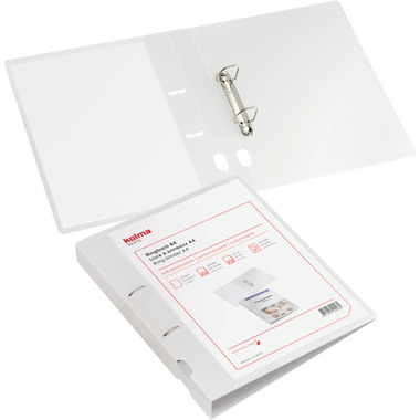 KOLMA Präs.-Ringbuch Vario 5cm 02.122.00 2 Ringe transparent A4