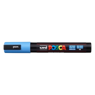 UNI-BALL Posca Marker 1,8-2,5mm PC5M SKYBLUE himmelblau, Rundspitze