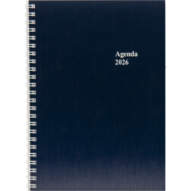 SIMPLEX Wochenagenda 2026 40125.26 1W/2S blau ML 14.8x20.8cm