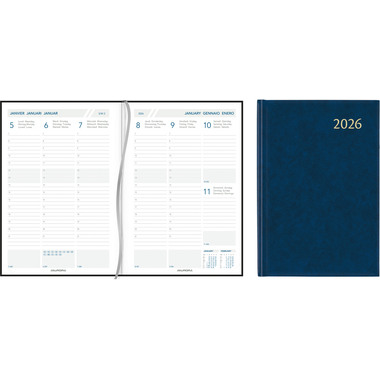 AURORA Agenda Florence Universe 2026 3415 1W/2S ass. ML 14.5x21cm