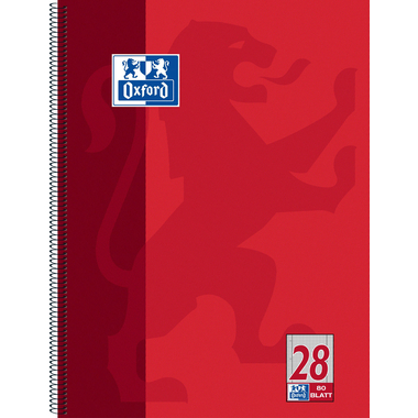 OXFORD Collegeblock A4+ 100050361 quadrettato, 90g 80 fogli