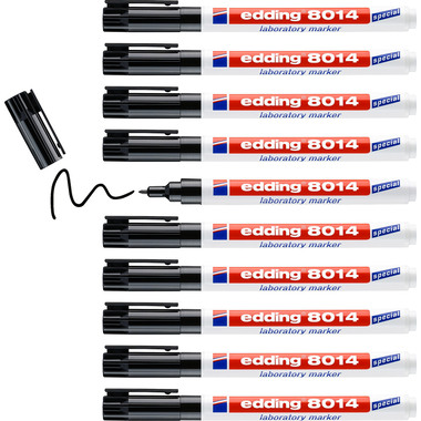 EDDING Labor Marker 8014 8014-01 schwarz, 1.00mm